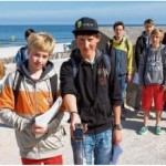 Kinder beim Geocaching