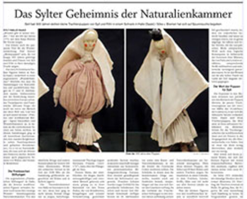 Sylter Trachtenpuppen aufgetaucht