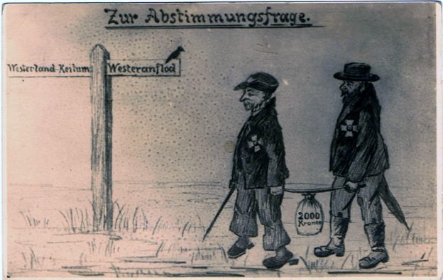 Abstimmung nach dem 1.Weltkrieg über die Zugehörigkeit Sylts zu deutschland oder Dänemark