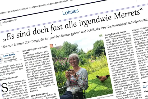 Es sind doch fast alle irgendwie Merrets – Silke v. Bremen im SHZ-Interview